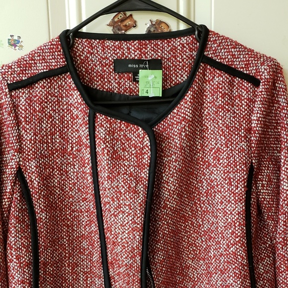 WOMEN WINTER TWEED COAT/JACKET - Picture 6 of 7